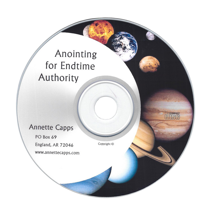 Anointing for Endtime Authority July TV Offer